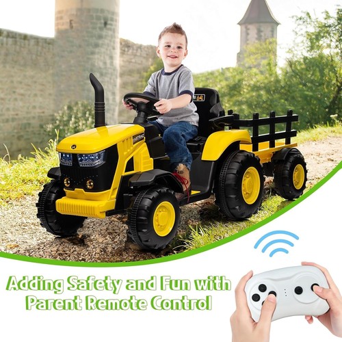 12v kids ride tractor - on, w/