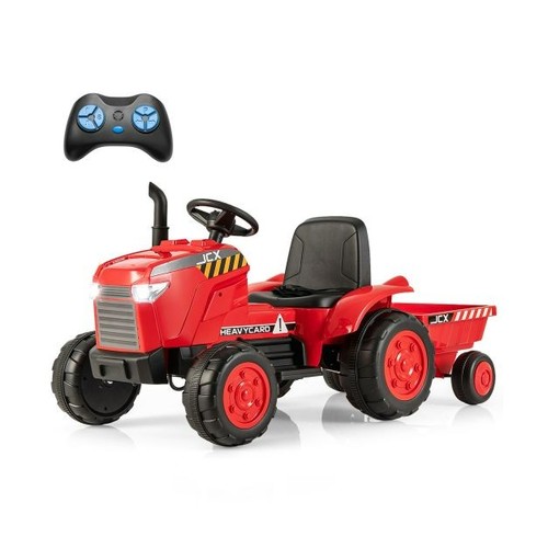 Kids ride tractor - on,