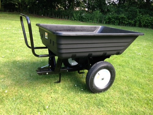 Ride lawnmower tipping - ride, on