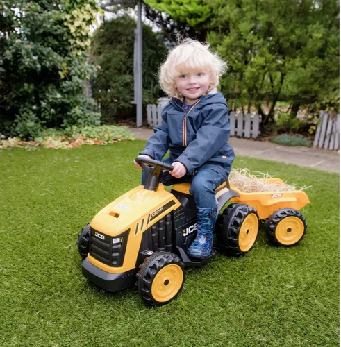 Evo jcb tractor with trailer - jcb,