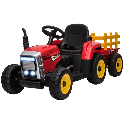 Homcom ride tractor with - homcom,