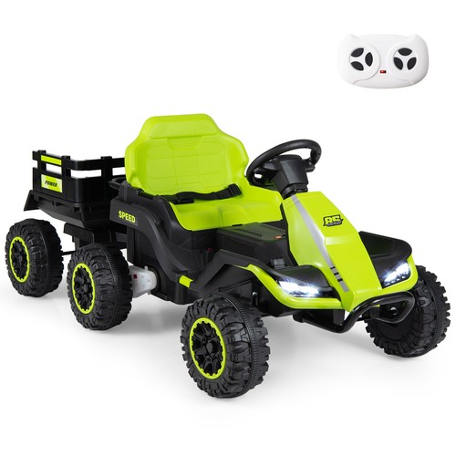 Ride tractor with - on,