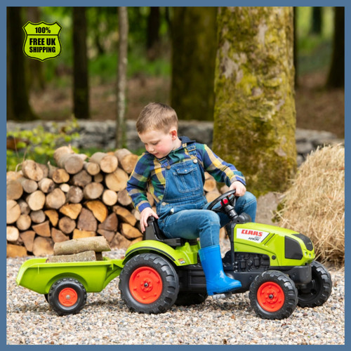 Push along ride tractor - push,