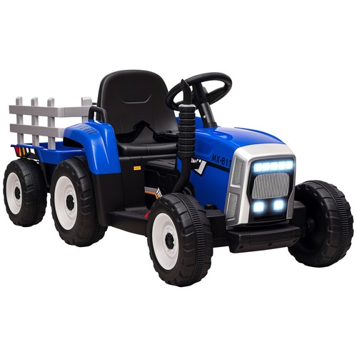 Homcom ride tractor with - ride, on