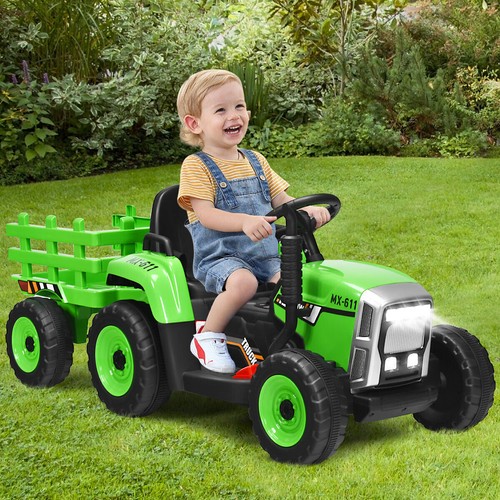 12v kids ride tractor - ride, on