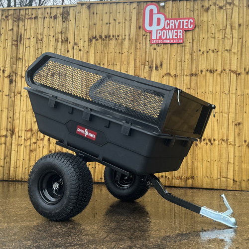 Crytec 500kg tipping trailer - crytec,