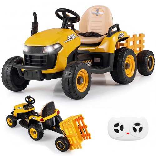 24v ride tractor green with - 24v,