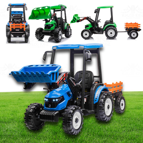 Kids electric ride tractor - kids,