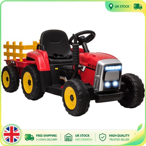 Ride tractor battery - ride, on