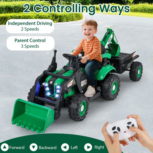 Green kids ride on - green,