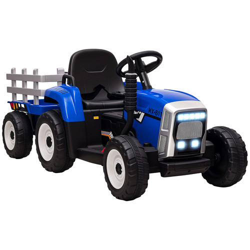 Ride tractor with - on,