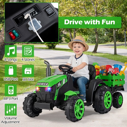 Kids 24v ride - tractor, with
