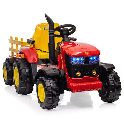 12v kids ride tractor - ride,