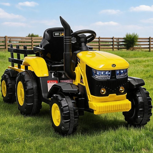 Kids ride tractor - ride, w/